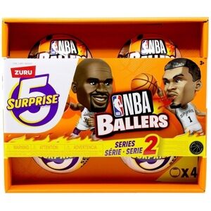 Zuru NBA Ballers Series 2 Action Figures - Orange and Black